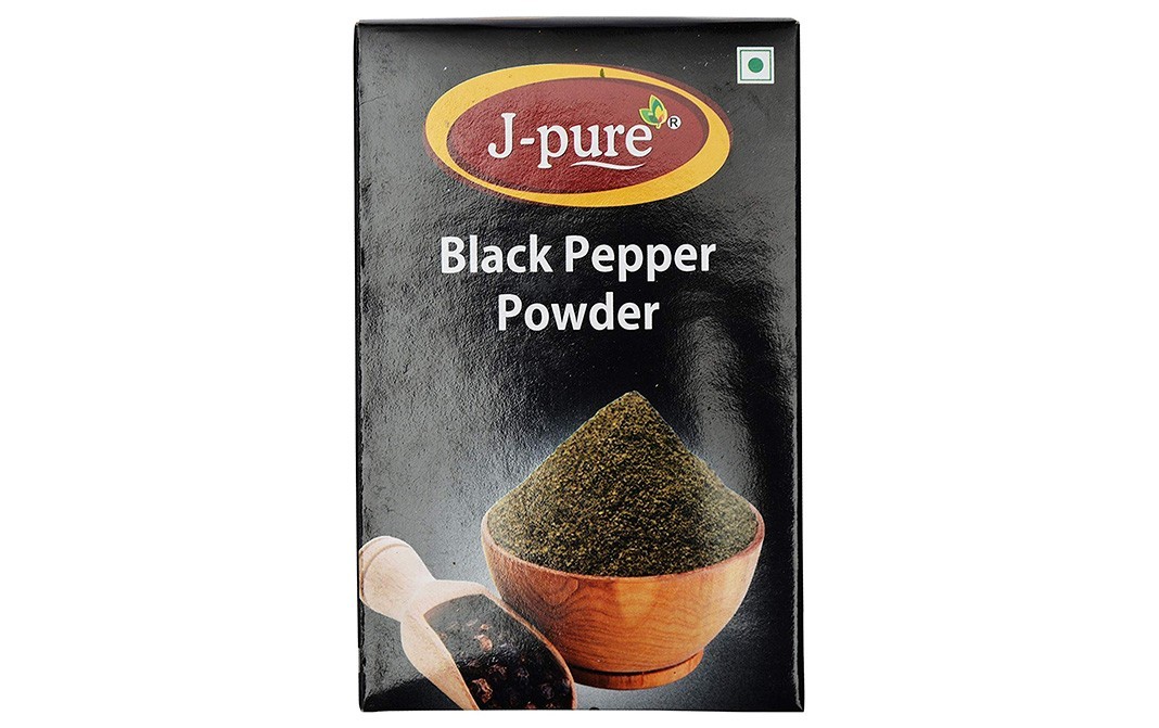 J-Pure Black Pepper Powder    Box  100 grams